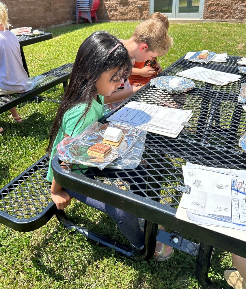 Making S'mores Cuba Elementary School