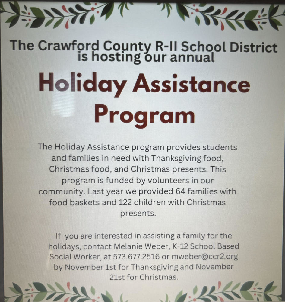Holiday Assistance Program