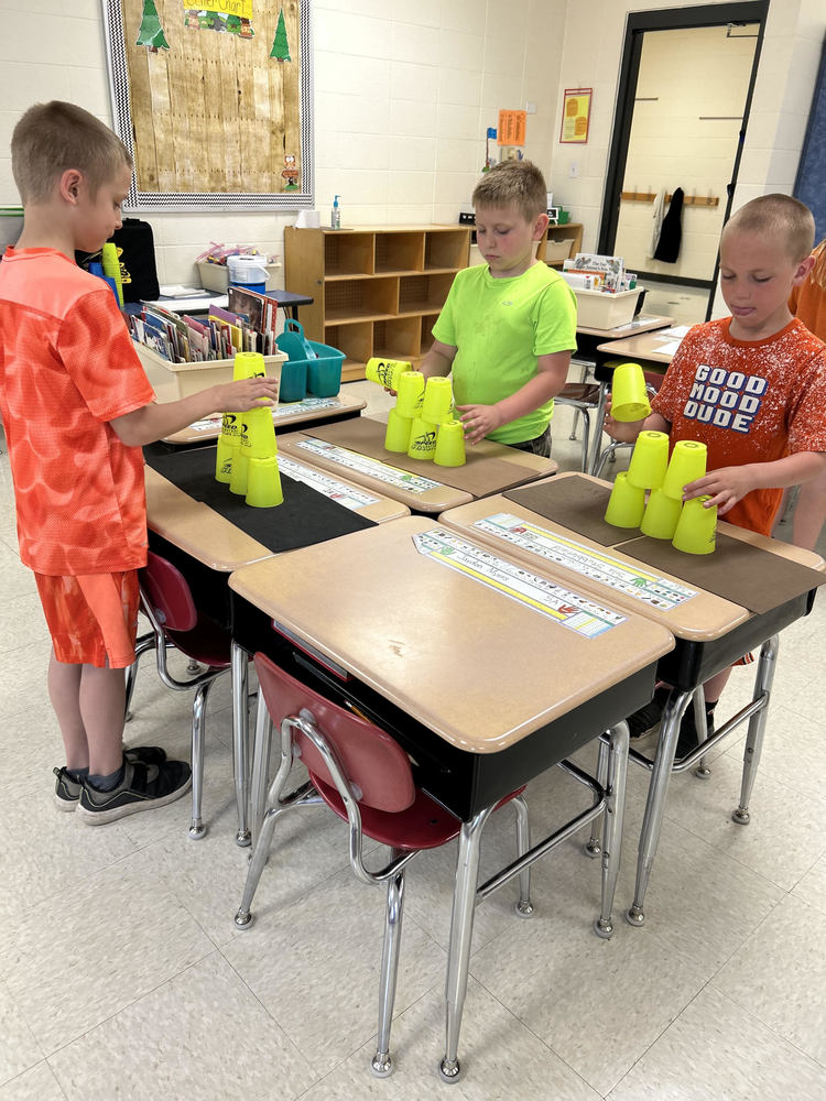 Cup Stacking Crawford County RII Schools