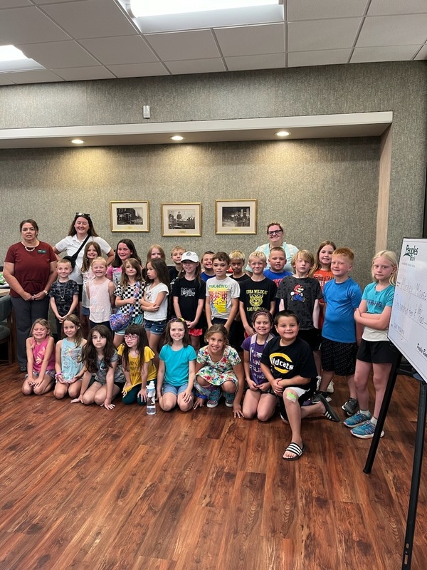 4th Grade People's Bank Field Trip Cuba Elementary School